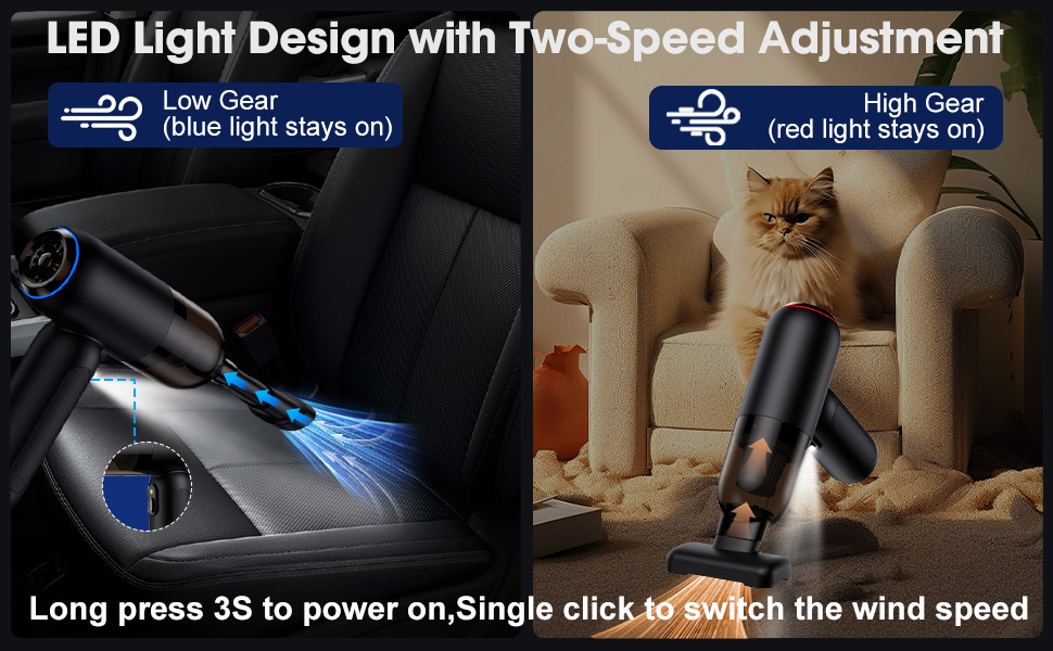 Handheld Car Vacuum Cleaner Cordless