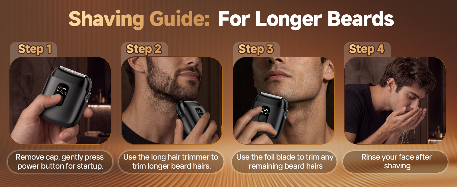 electric shavers for men