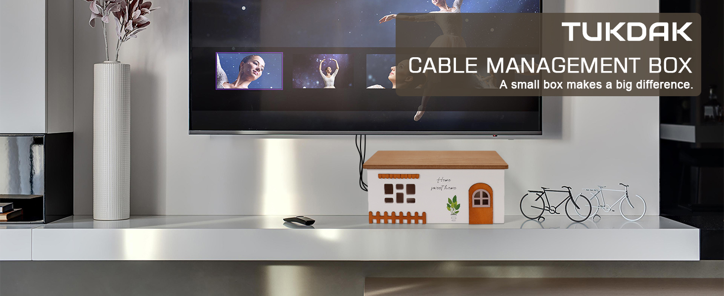 Cable management box large