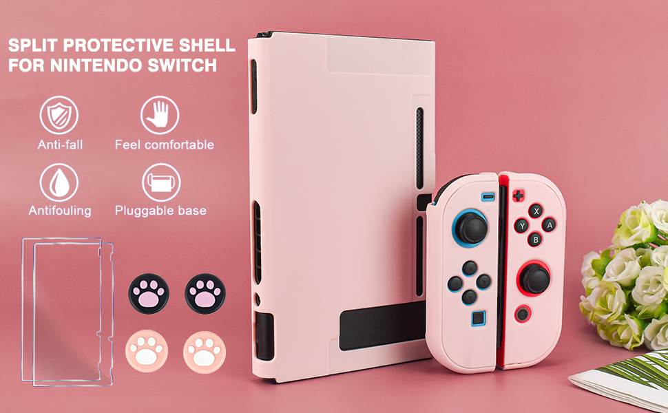 nintendo switch lite cute girl skin