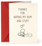 Faythory Funny Mothers Day Card for Mom, Happy Mothers Day Card, Humorous Mom Card, Birthday Card...