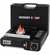 Portable camping Stove with plastic suitcase 3000W dual fuel,