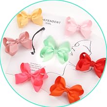 hair bow for school girls