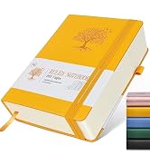 Lined Journal Notebook -365 Pages A5 Thick Journals for Writing College Ruled Notebook, Hardcover...
