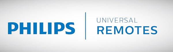 Philips universal remotes
