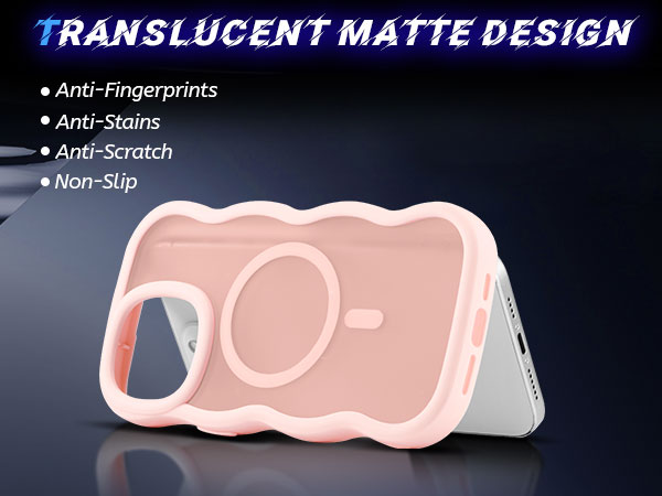 Cute Clear Case for iPhone 13/14/15, Wavy Ribbon Bow Case Pretty Aesthetic Case Cute Curly Case