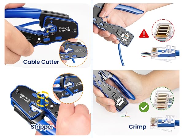 rj45 pass through connector