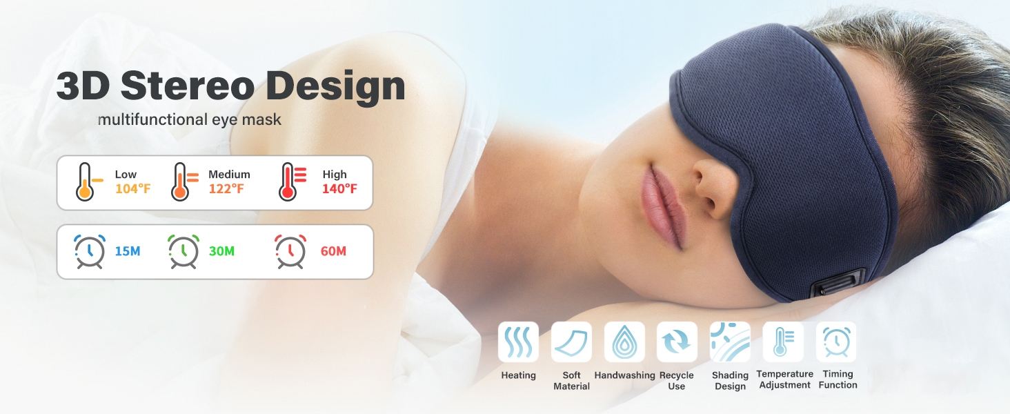 heating eye mask