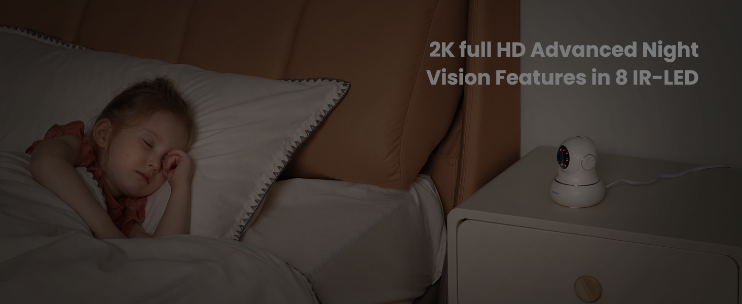 2 k indoor security camera