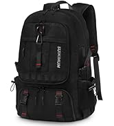 SUIKIHUM Travel Backpack 35L TSA Approved Carry on Backpack with Shoe Compartment & Wet/Dry Separ...