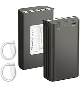 2-Pack Replacement Battery for Stealth Cam Cellular Trail Cameras - 6000mAh Ultimate Rechargeable...
