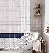 AmazerBath Boho Shower Curtain Set