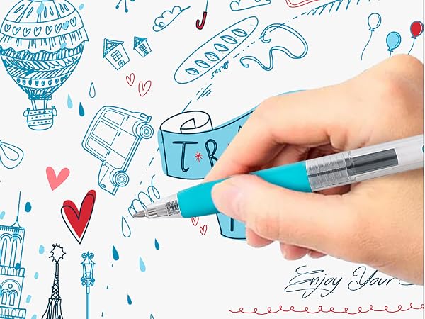 gel pens