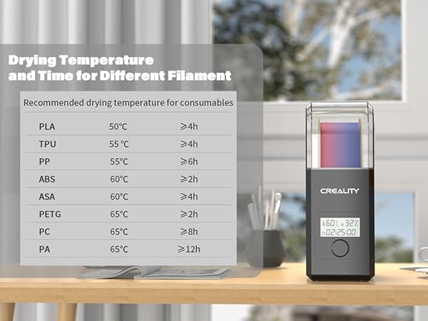 3d printer filament dryer