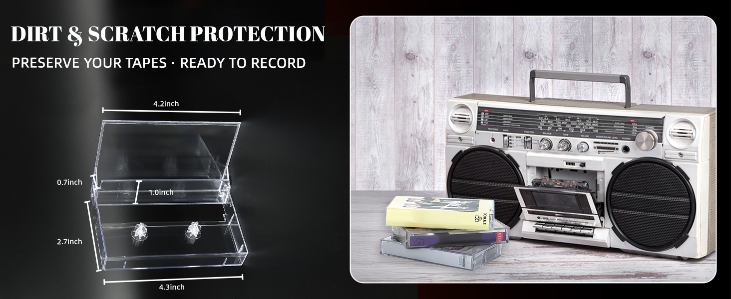 cassette tape storage