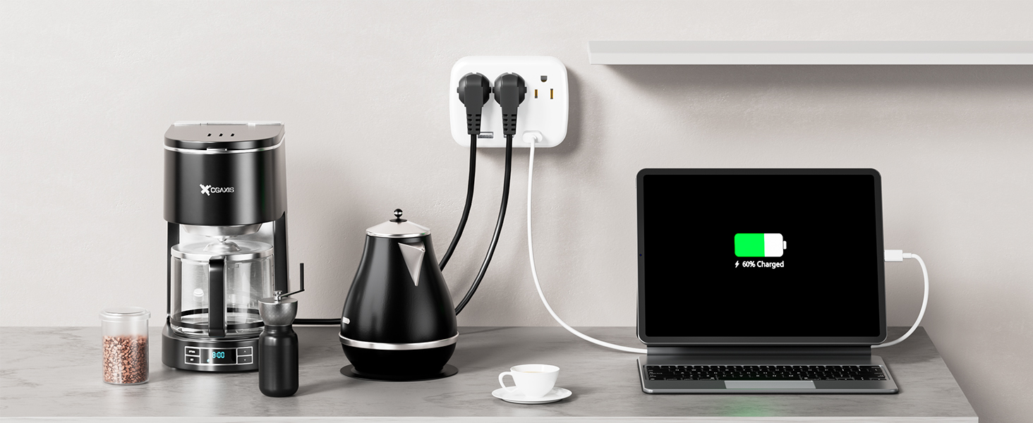 multiple outlet wall plug