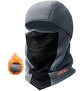 AstroAI Balaclava Ski Mask Winter Fleece Thermal Face Mask Cover for Men Women Warmer Windproof B...