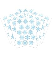 Ozepao 150 Pcs Snowflake Stickers 6 Different Designs Winter Holiday Crafts Envelopes Party Decor...