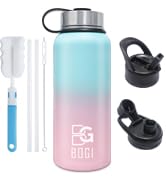 metal water bottle