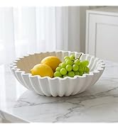 Songtec Concrete Decorative Bowl, 10" Large Decorative Bowls for Keys, Fruits and Home Decoration...