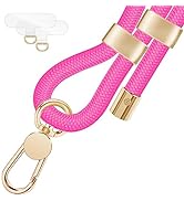 UKON Cell Phone Lanyard,Crossbody Lanyard and Wrist Strap Premium Metal Buckle Phone Charms with ...