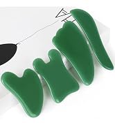 airogym Guasha Massage Tool,Natural Stone Gua Sha Board, 4PCS Guasha Stone Scraping Massage Sets ...