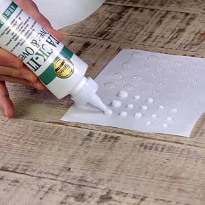 how to make glue dots