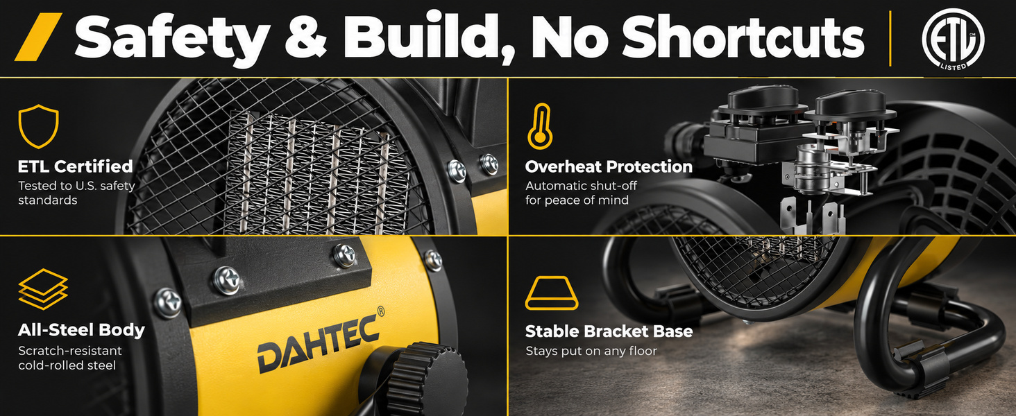 Safety & Build, No Shortcuts