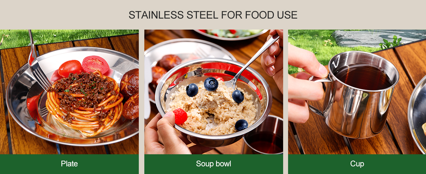 Camping Tableware Kit
