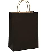 BagDream Gift Bags 10x5x13 Kraft Paper Bags 50Pcs Paper Shopping Bags, Mechandise Bags, Retail Ba...