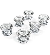 Qualsen Strong Fridge Magnets, 6 Pack Small Magnets for White Board, Diamond Refrigerator Magnets...