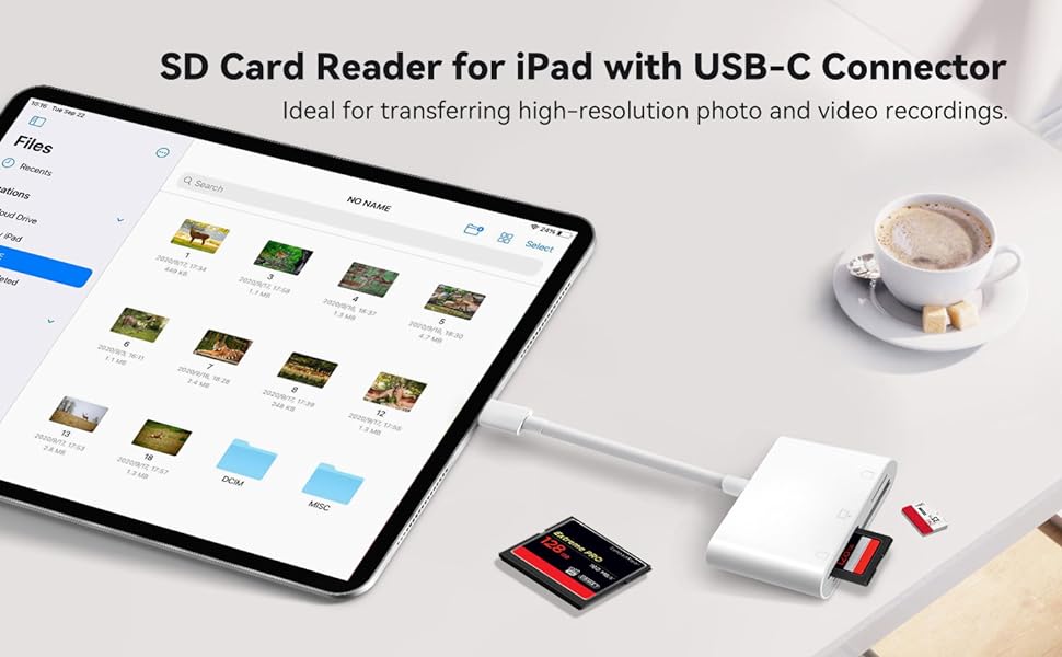 SD Card Reader for iPad