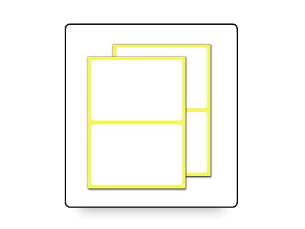 Large White Labels