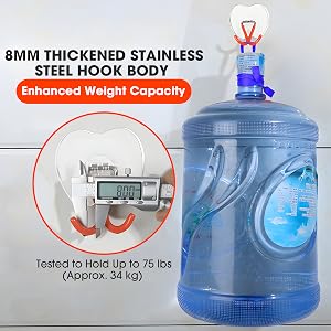8MM THICKENED STAINLESS STEEL HOOK BODY