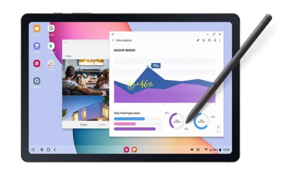 Black Galaxy Tab S6 Lite Pen Replacement