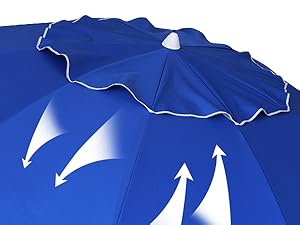 portable sand anchor beach umbrella 8ft 7ft 6.5ft 8ft 7.5ft sun protection heavy duty big high wind