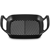 Le Creuset Alpine Outdoor Collection Enameled Cast Iron Square Grill Pan, 10.25"