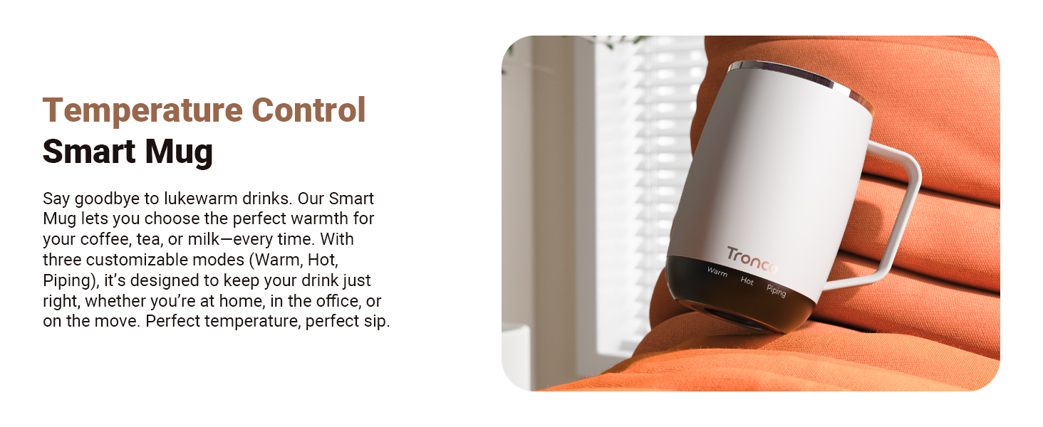 self heating coffee mug