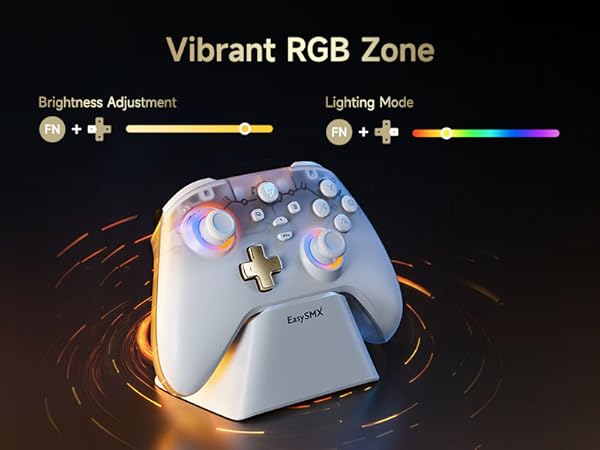 pc controller with charging dock