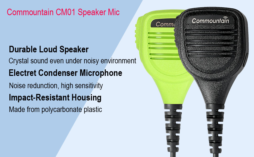CM01-K2P speaker mic