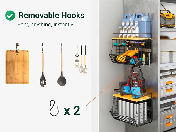 Magnetic fridge bins racks maximize small space efficiency Magnetic convenient fridge accessories