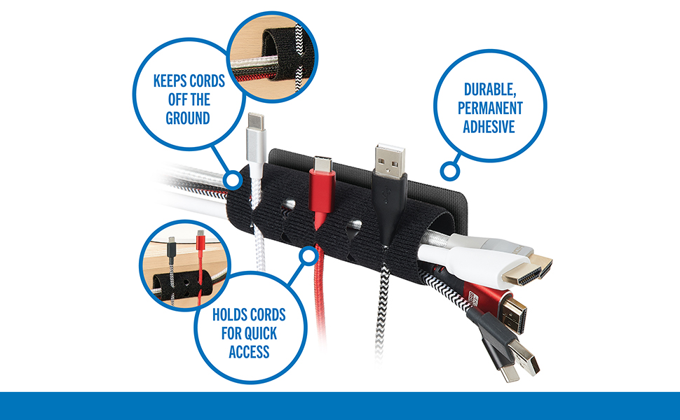 Cord organizer packaged as practical holiday stocking stuffers for adults