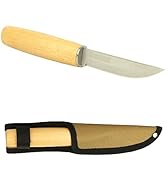 Mastiff Gears PUUKKO Viking Knife - Utility Knife - Fixed-Blade Outdoor Knife - Camping Bushcraf...