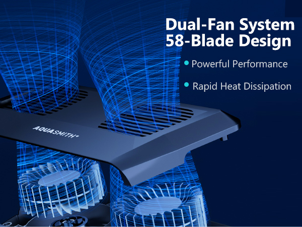 Dual-Fan System 58-Blade Design