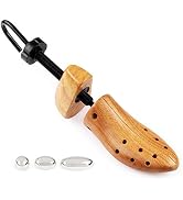 FootFitter Professional Shoe Stretcher for Men & Women, Adjustable Width & Length Expander, Woode...