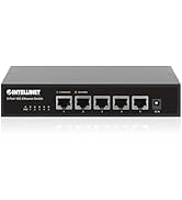 Intellinet 5-Port 10G Ethernet Switch, Multi-Gig 10GBASE-T RJ45, TAA and NDAA Compliant, 100M/1G/...