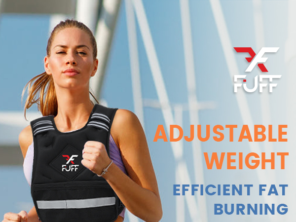 adjustable weighted vest woman walking running rucking stregth trainning