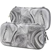 PlayVital Carrying Case for Nintendo Switch Lite, Portable Pouch Storage Handbag Travel Bag Prote...