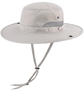 Connectyle Wide Brim Sun Hat for Men Women UPF 50+ Outdoor Cowboy Hat UV Protection Bucket Hat fo...