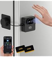 Anweller F8 Smart Refrigerator Lock, Child Proof Baby Safety Fridge Locks for Kids, Palm Vein RFI...